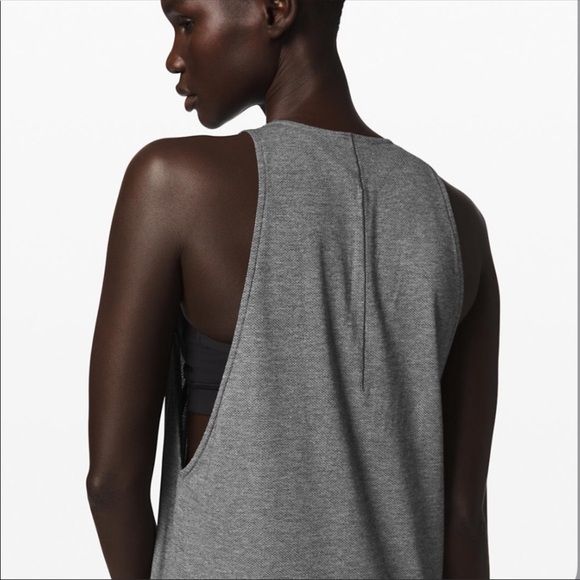 Lululemon Lahar Gray Dress *lululemon lab size S - Picture 3 of 16
